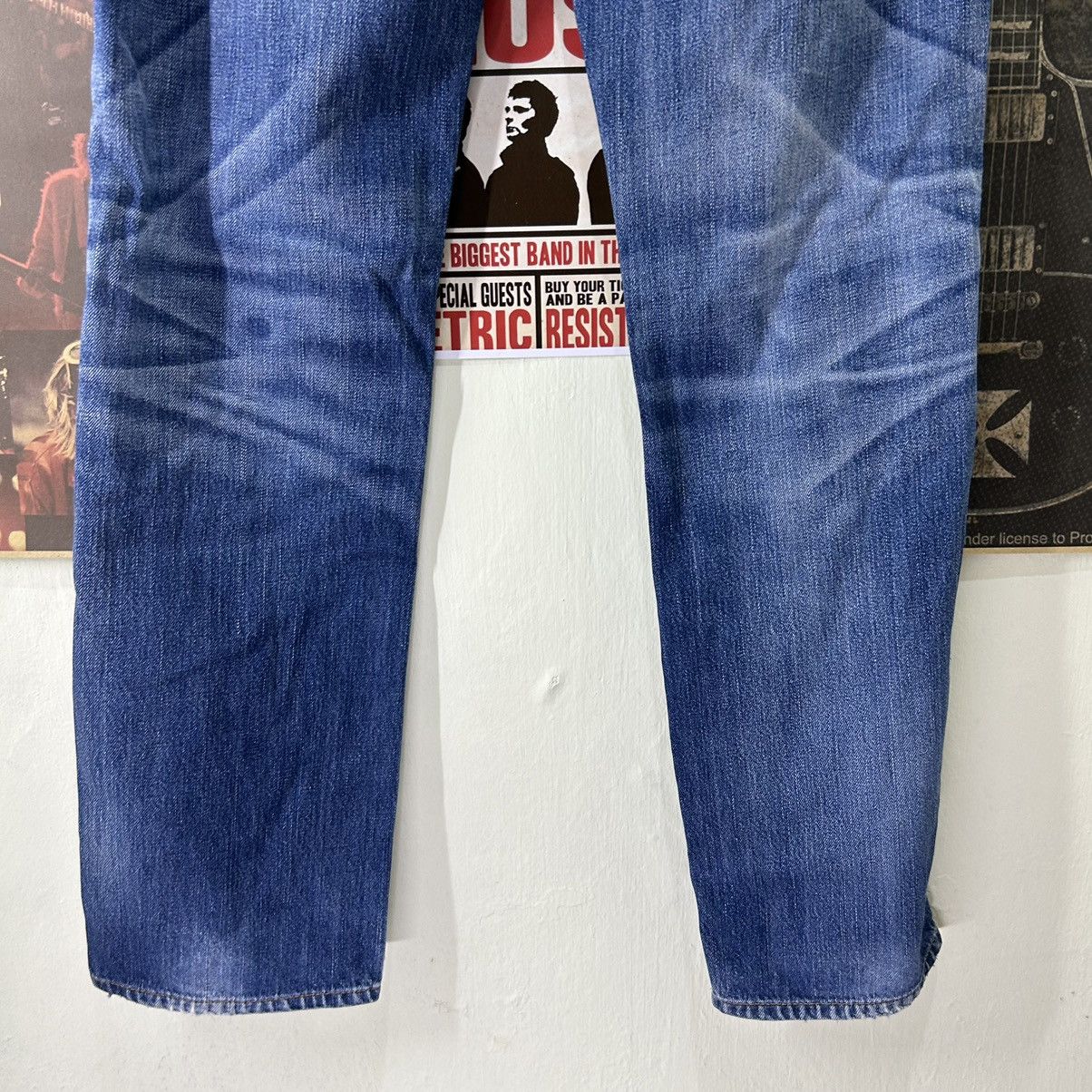 Levi's Vintage Levi’s 502 Ripped Distressed Denim Size US 32 / EU 48 - 12 Thumbnail