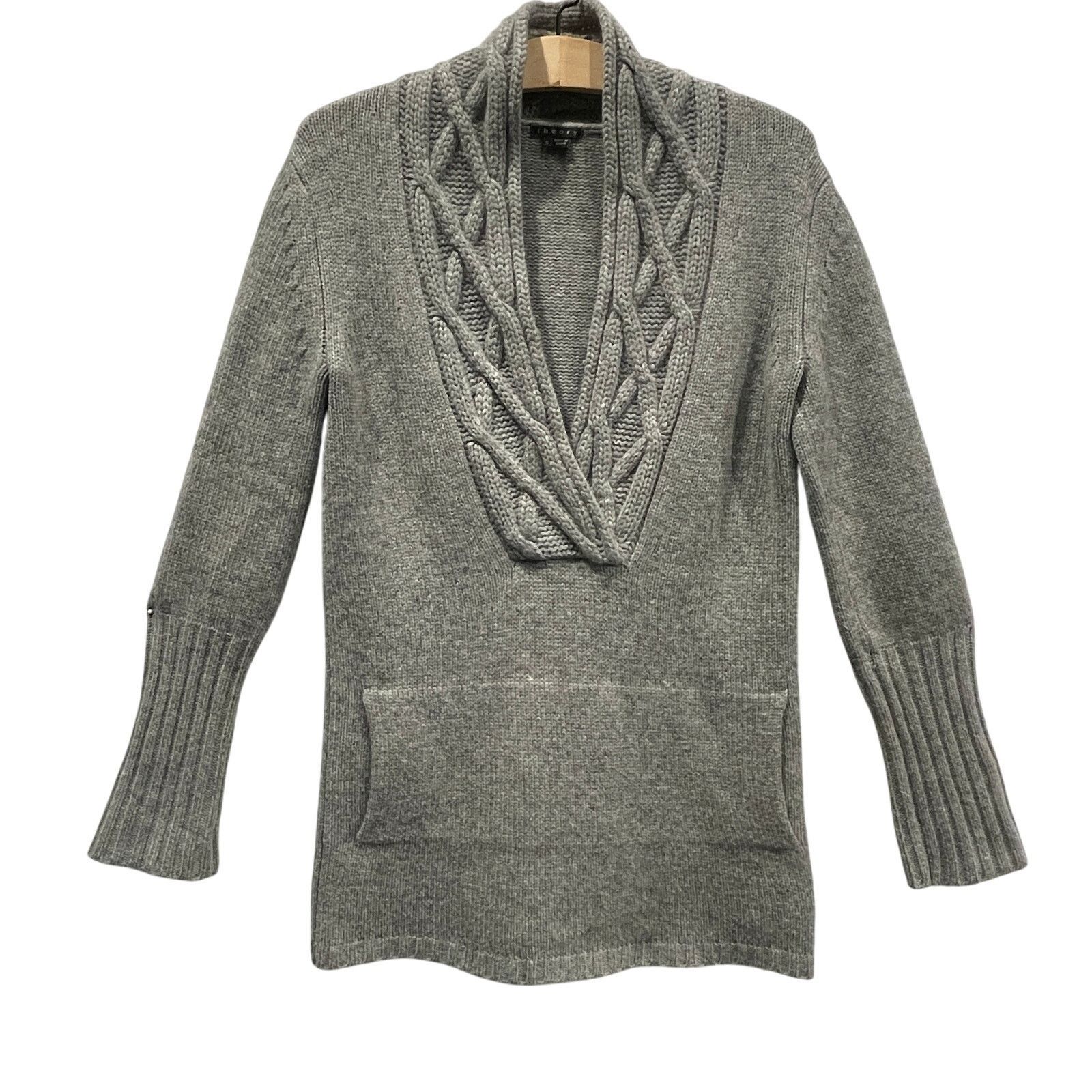 Theory Theory Remy 100% Cashmere Chunky Pullover Sweater Size Small Size S / US 4 / IT 40 - 1 Thumbnail