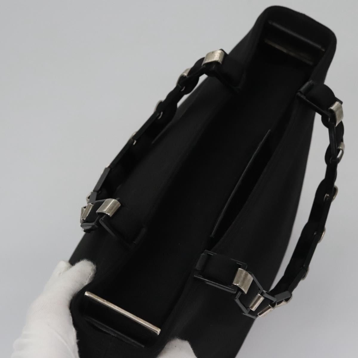 Salvatore Ferragamo Salvatore Ferragamo Hand Bag Nylon Black Size ONE SIZE - 6 Thumbnail