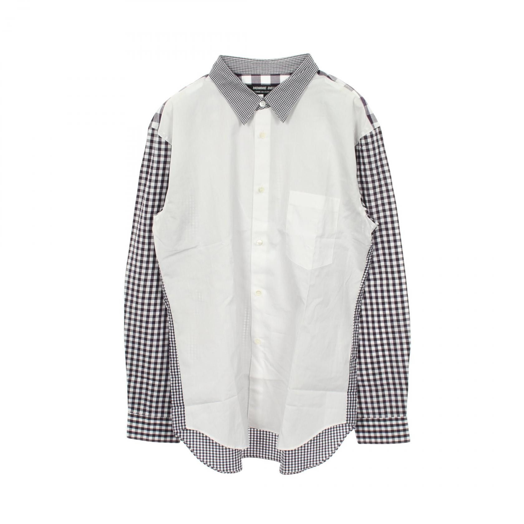 Comme des Garcons Comme des Garcons COMME des GARCONS HOMME DEUX Cotton Long Sleeve Top Textile Tops DN-B057 DUTY FREE for USA Size ONE SIZE - 1 Thumbnail
