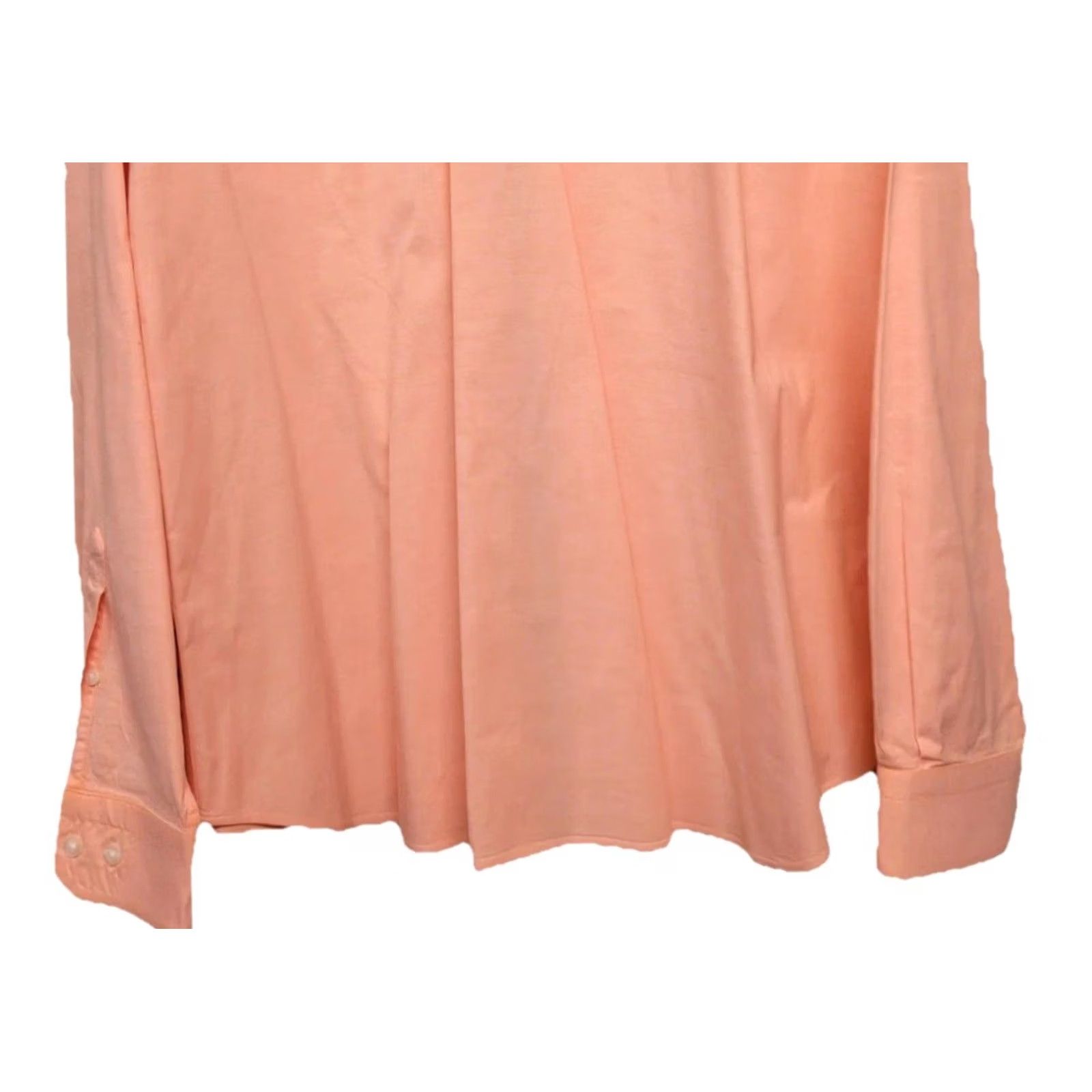 Nautica Nautica XL Button Down Shirt Peach Men Stretch Classic Fit Long Sleeve Button-Up Size US XL / EU 56 / 4 - 5 Thumbnail