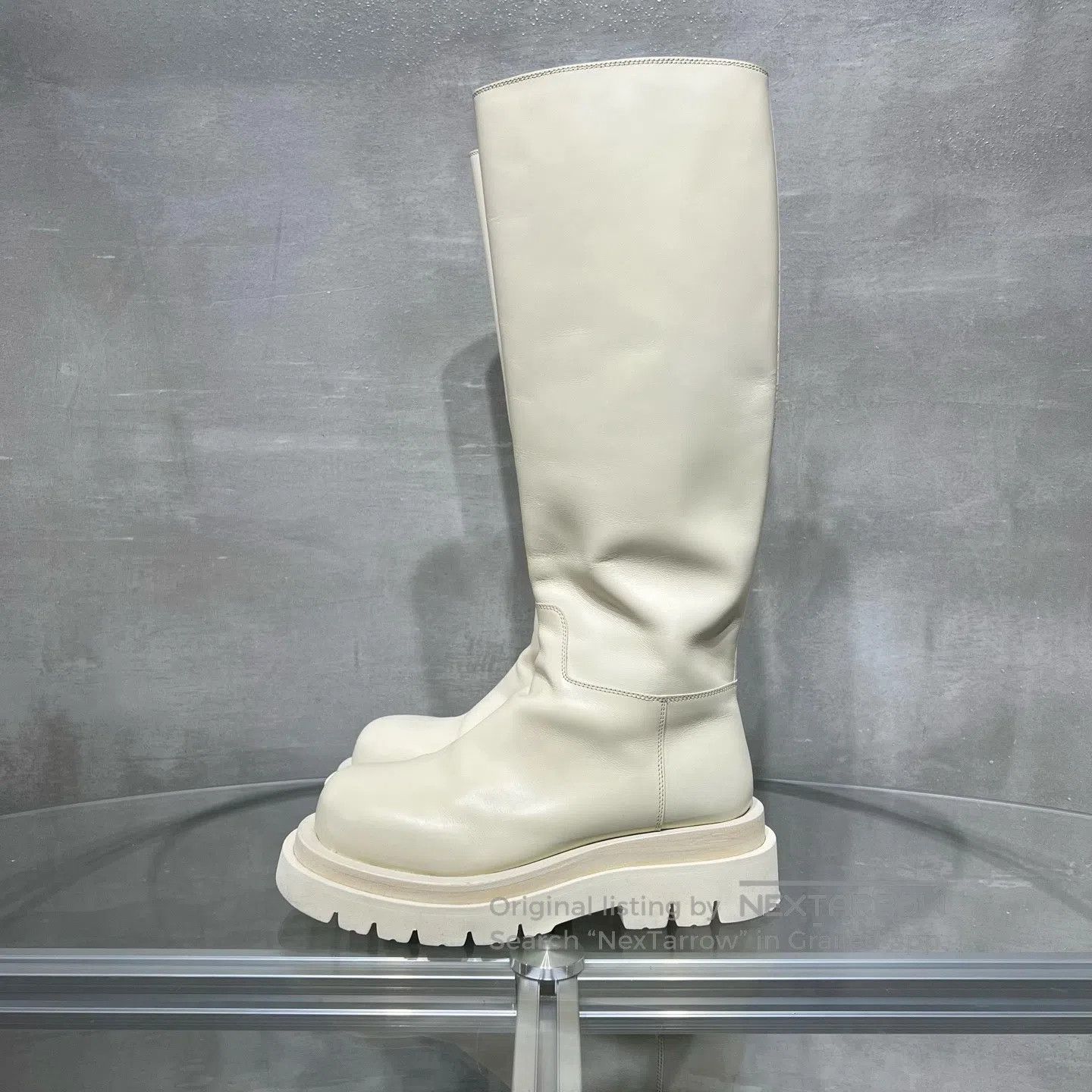 Bottega Veneta Bottega Veneta Lug Chelsea high-top boots Size US 5.5 / IT 35.5 - 3 Thumbnail