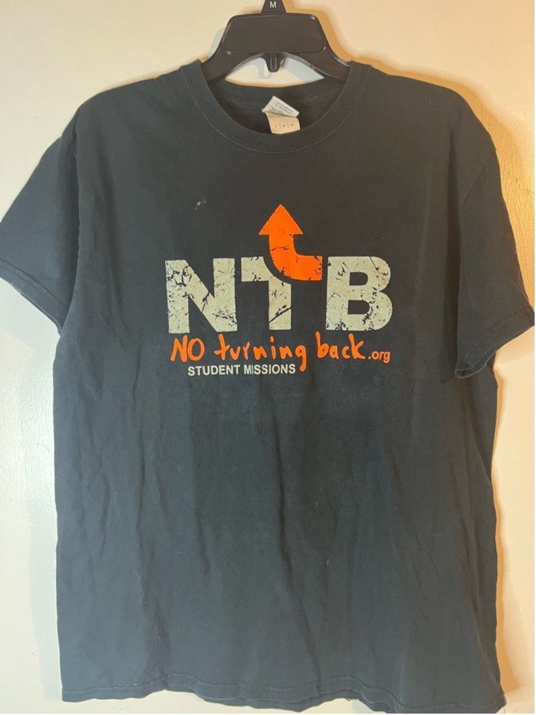 Gildan Men's Gildan No Turning Back T-shirt Size L Black Size US L / EU 52-54 / 3 - 1 Thumbnail