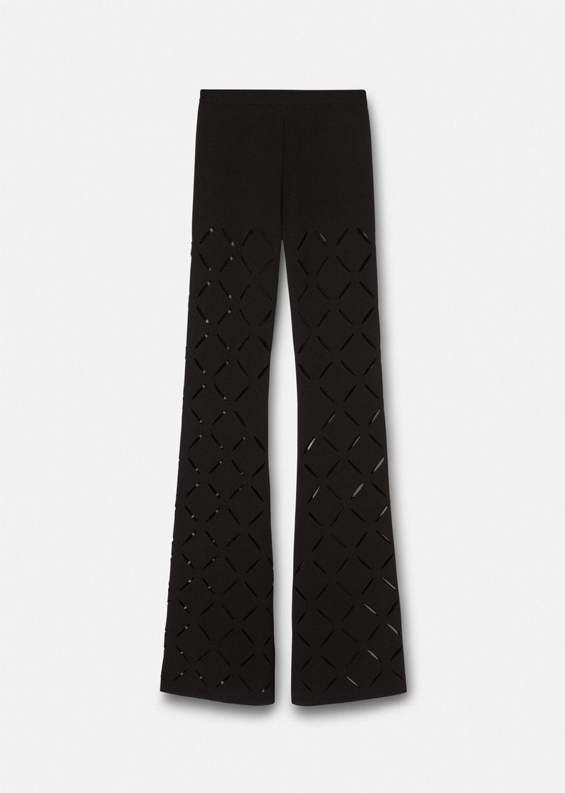 Versace o1y0226 Sweatpant in Black Size 27" / US 4 / IT 40 - 1 Thumbnail