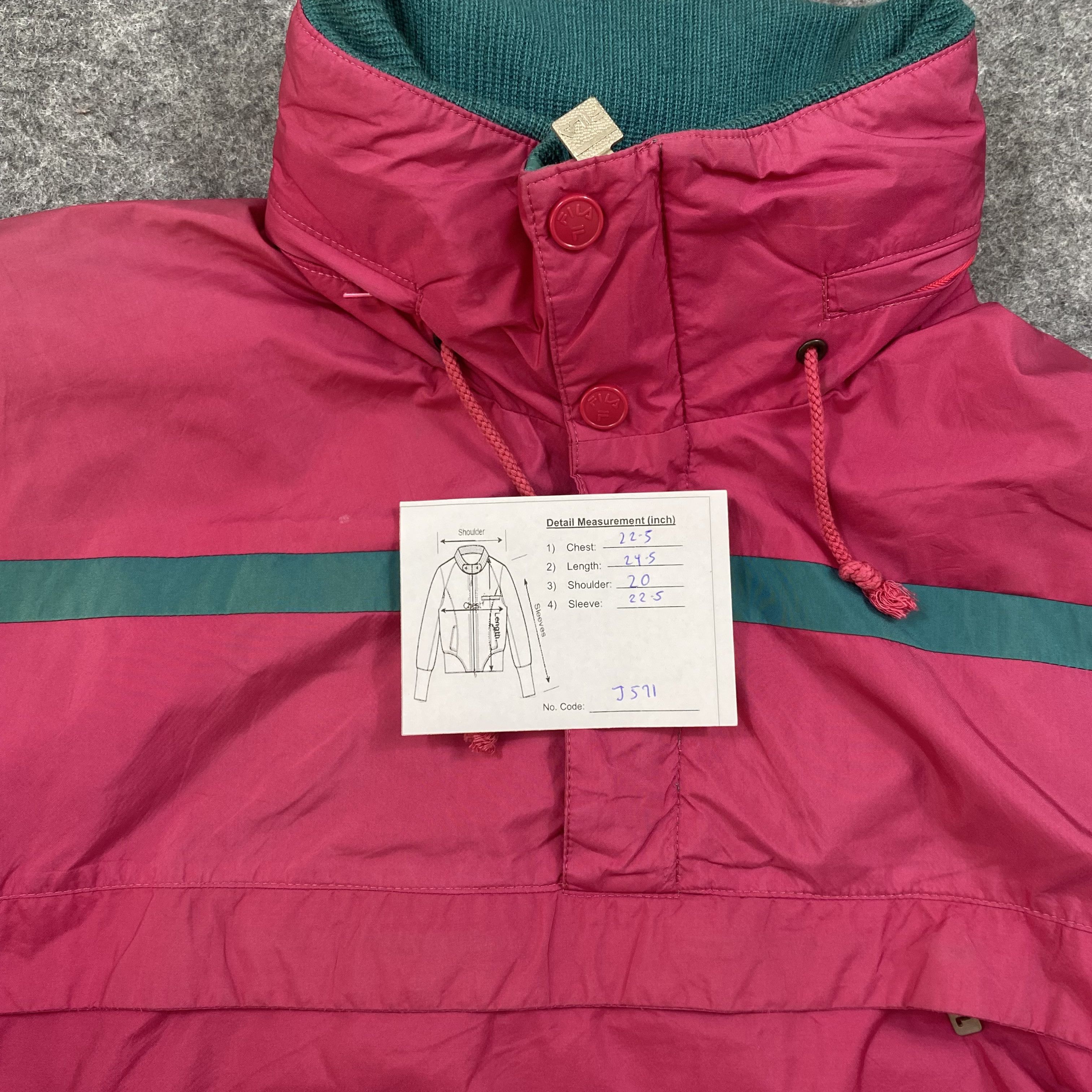 Fila Vintage 90s FILA Gore-Tex Anorak Pullover Jacket-J571 Size US M / EU 48-50 / 2 - 13 Thumbnail
