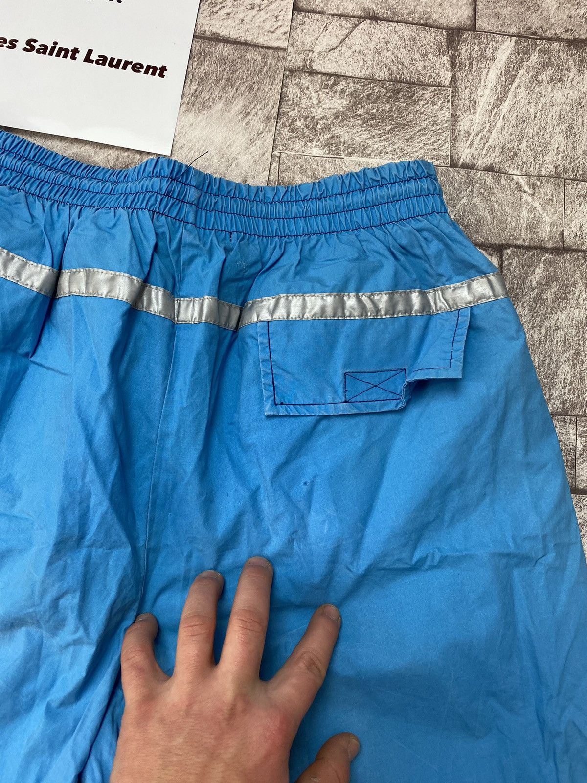 Vintage × Yves Saint Laurent Yves Saint Laurent Vintage Nylon Reflective style M Size US 32 / EU 48 - 7 Thumbnail