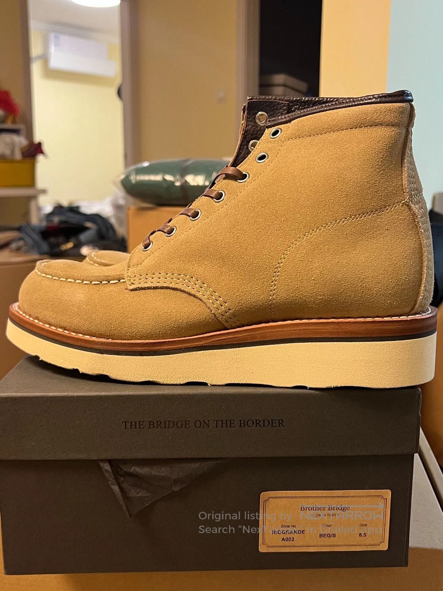 Brother Bridge Brother Bridge Suede Work Boots. Size US 8.5 / EU 41-42 - 5 Thumbnail