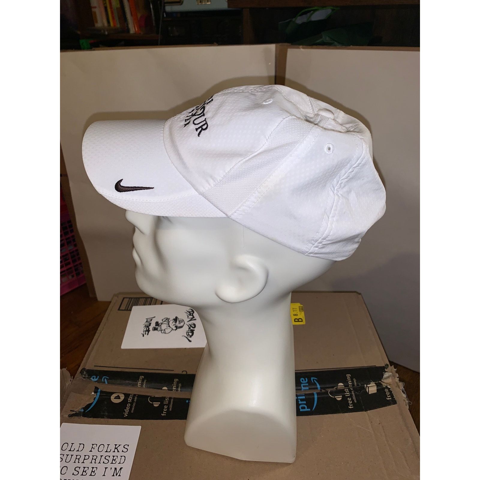Nike Nike Golf Adjustable Hat White The Baddour Center Size ONE SIZE - 4 Thumbnail