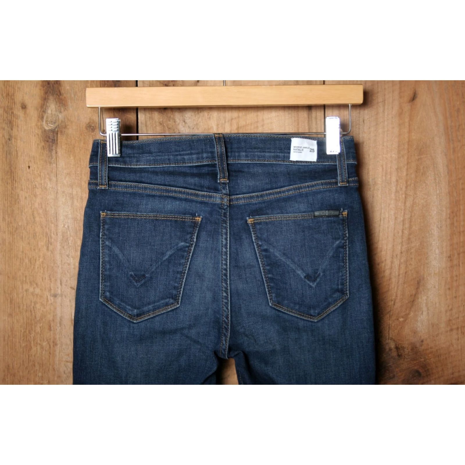 Hudson HUDSON Natalie Mid Denim Ankle Jeans Sz 25 Women Blue Stretch Skinny Inseam 28 Rise 8.75 Hoodie? Size 42" / US 20 - 4 Thumbnail