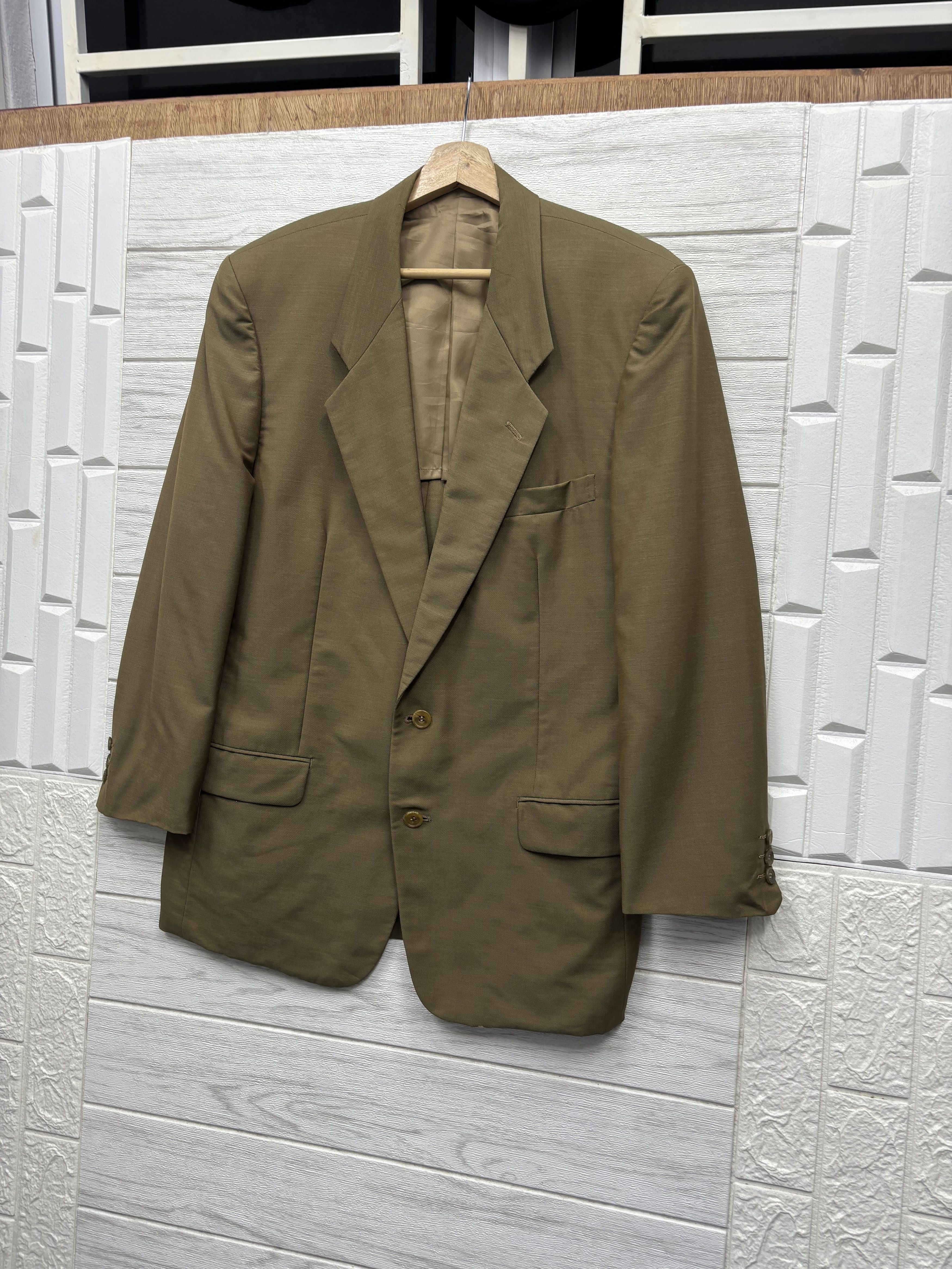 Japanese Brand × Vintage × Yves Saint Laurent 🔥VINTAGE YSL YVES SAINT LAURENT BLAZER COAT JACKET Size 48R - 3 Thumbnail