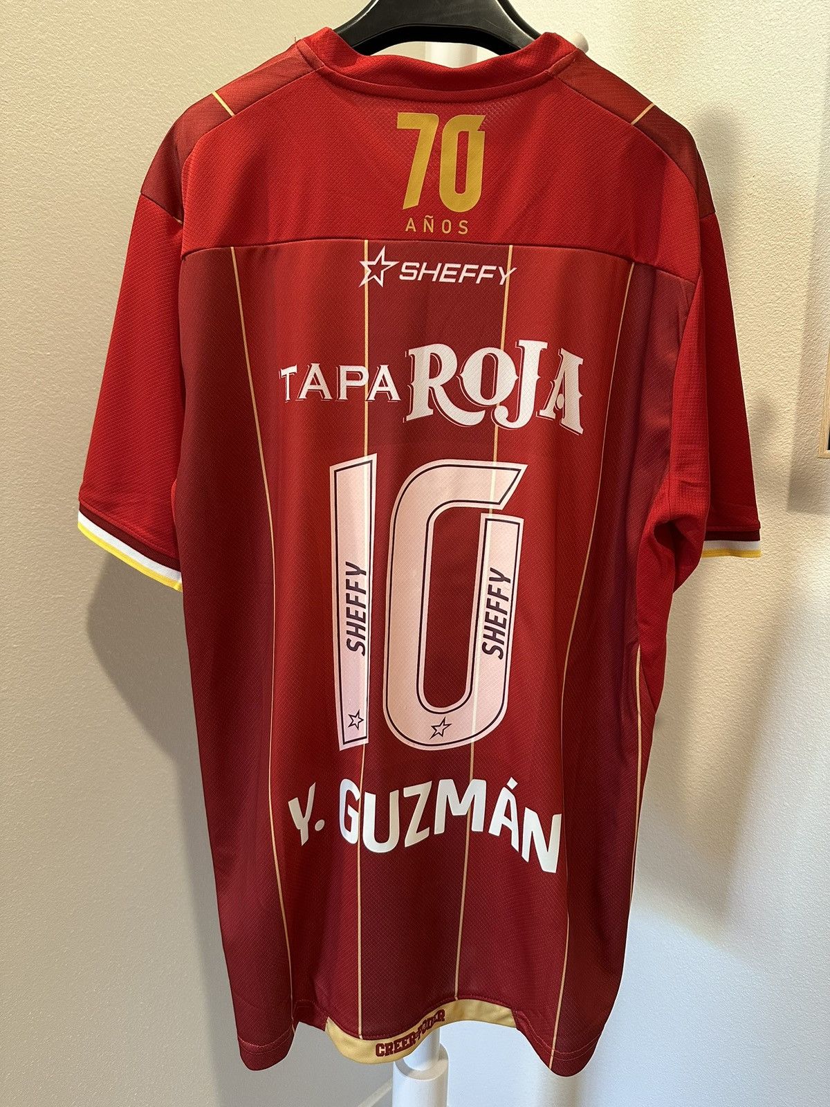 Other 2024-25 Deportes Tolima Yeison Guzmán Soccer Jersey Size US XL / EU 56 / 4 - 1 Thumbnail