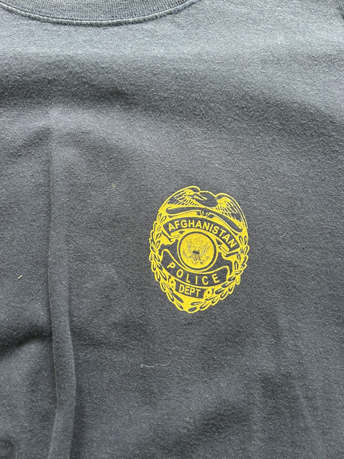 Vintage Vintage Afghanistan Police Tee Size US L / EU 52-54 / 3 - 3 Thumbnail