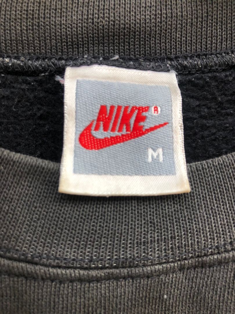 Nike × Vintage Rare‼️ Vintage 90s Nike Air Jordan Sweatshirt Distressed Size US M / EU 48-50 / 2 - 3 Thumbnail