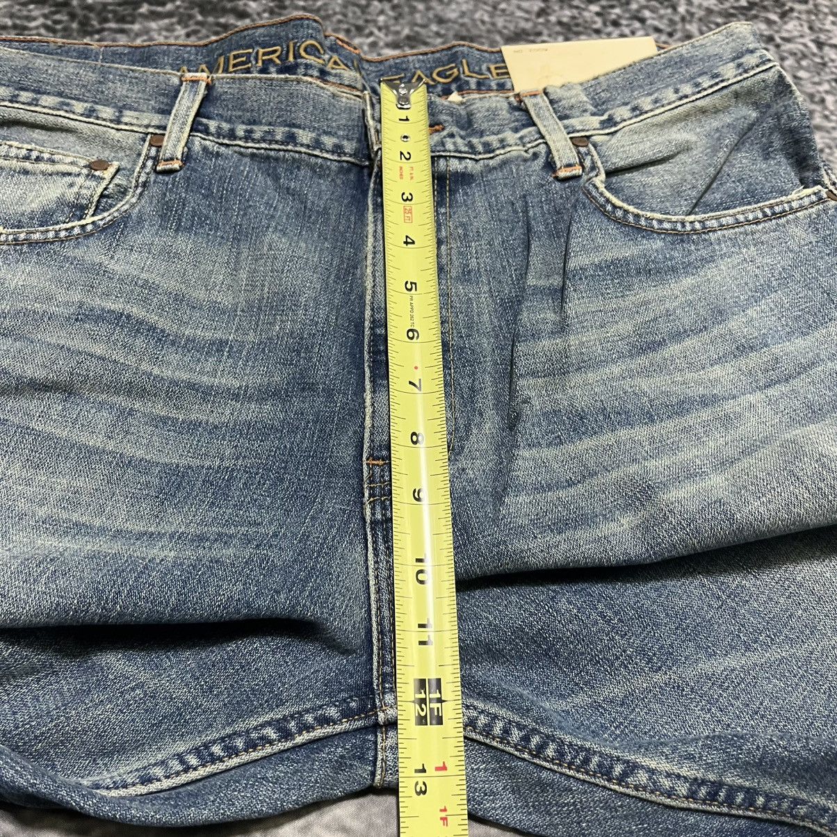American Eagle Outfitters Vintage Y2K American Eagle Blue Faded Baggy Wide Leg Jeans Size US 38 / EU 54 - 15 Thumbnail