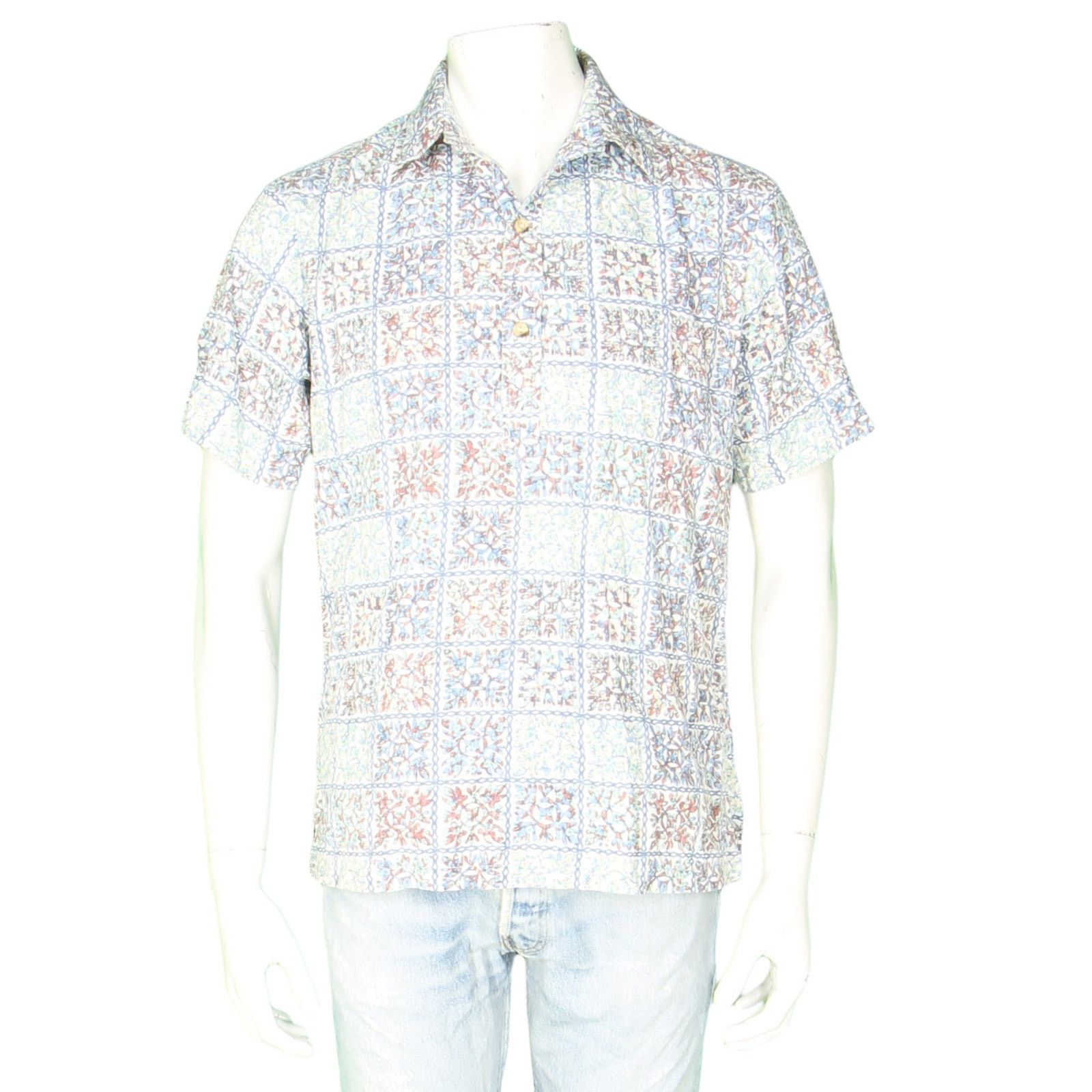 Other Cooke Street Hawaiian Aloha Tropical Tribal Camp Shirt M Size US M / EU 48-50 / 2 - 2 Thumbnail