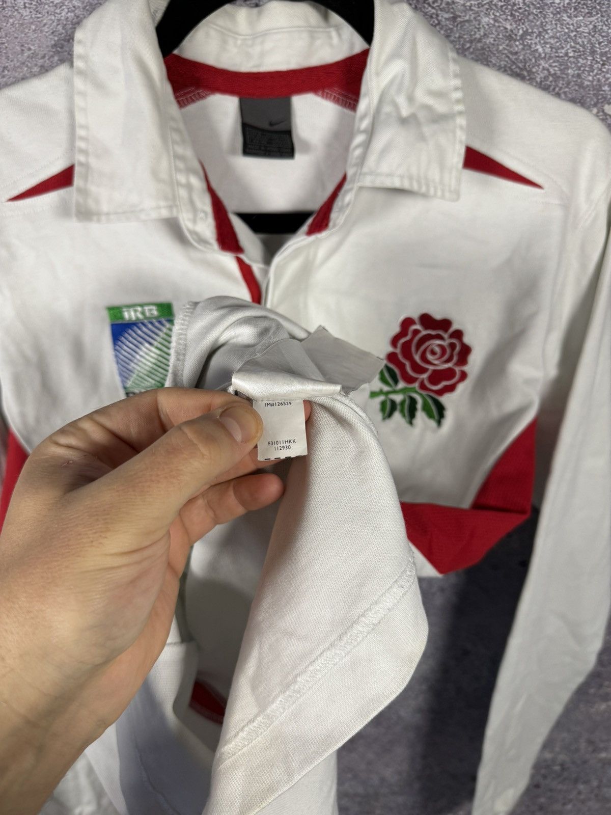 Nike × Vintage Vintage England Rugby Nike jersey 2003 World Cup Champions S Size US S / EU 44-46 / 1 - 9 Thumbnail