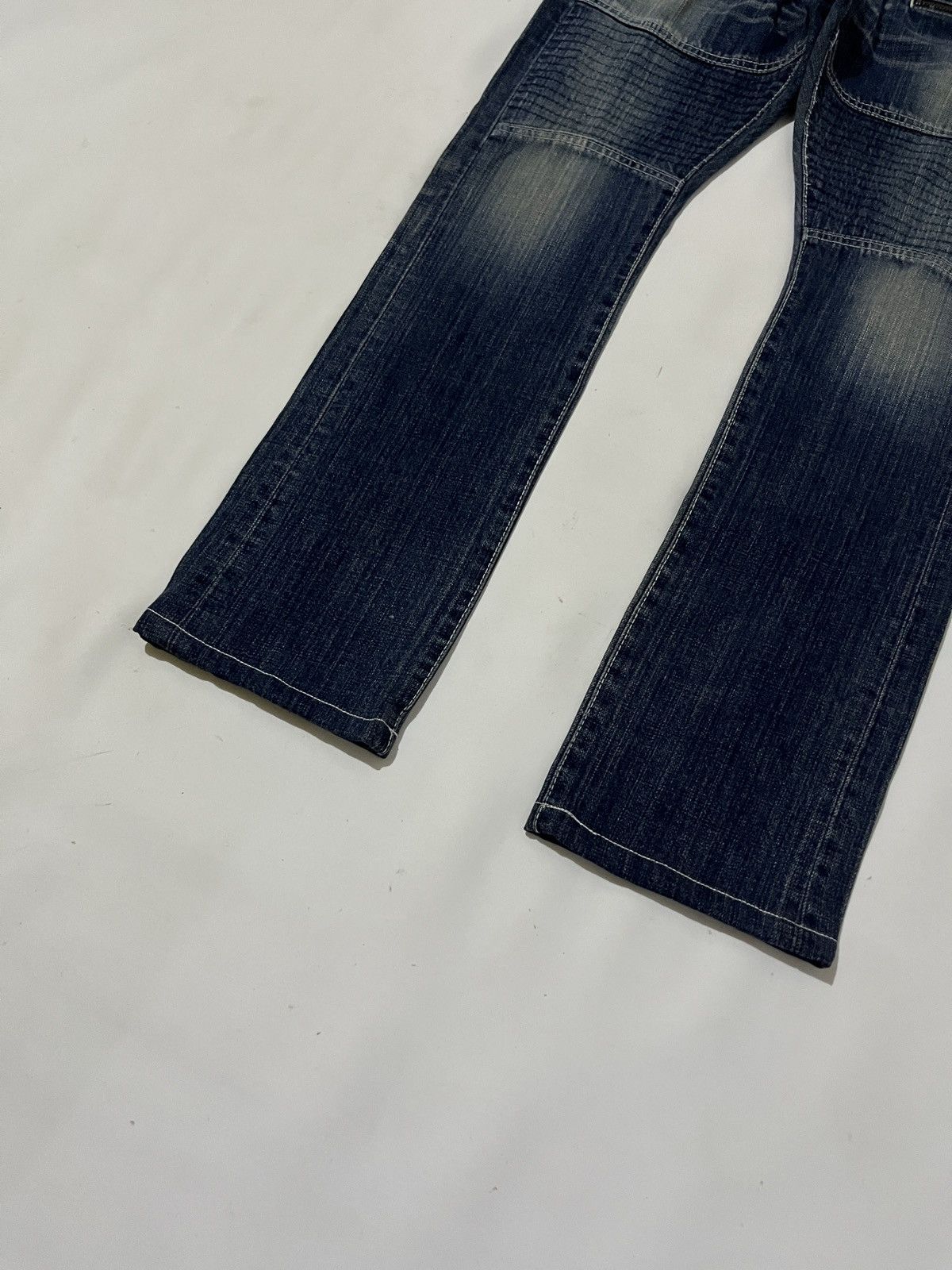 Japanese Brand Vanquish Japan Clawmark multi zip jeans Size US 30 / EU 46 - 5 Thumbnail