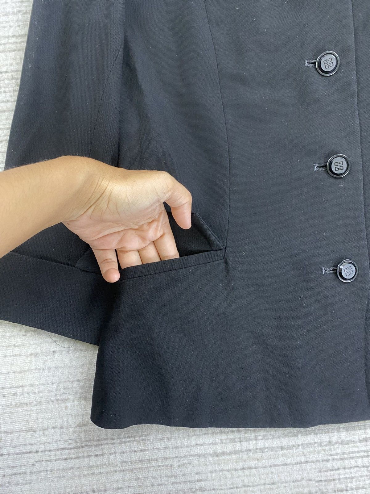 Givenchy × Japanese Brand × Vintage Vintage HI FORMAL By GIVENCHY Buttoned Jacket Size S / US 4 / IT 40 - 6 Thumbnail