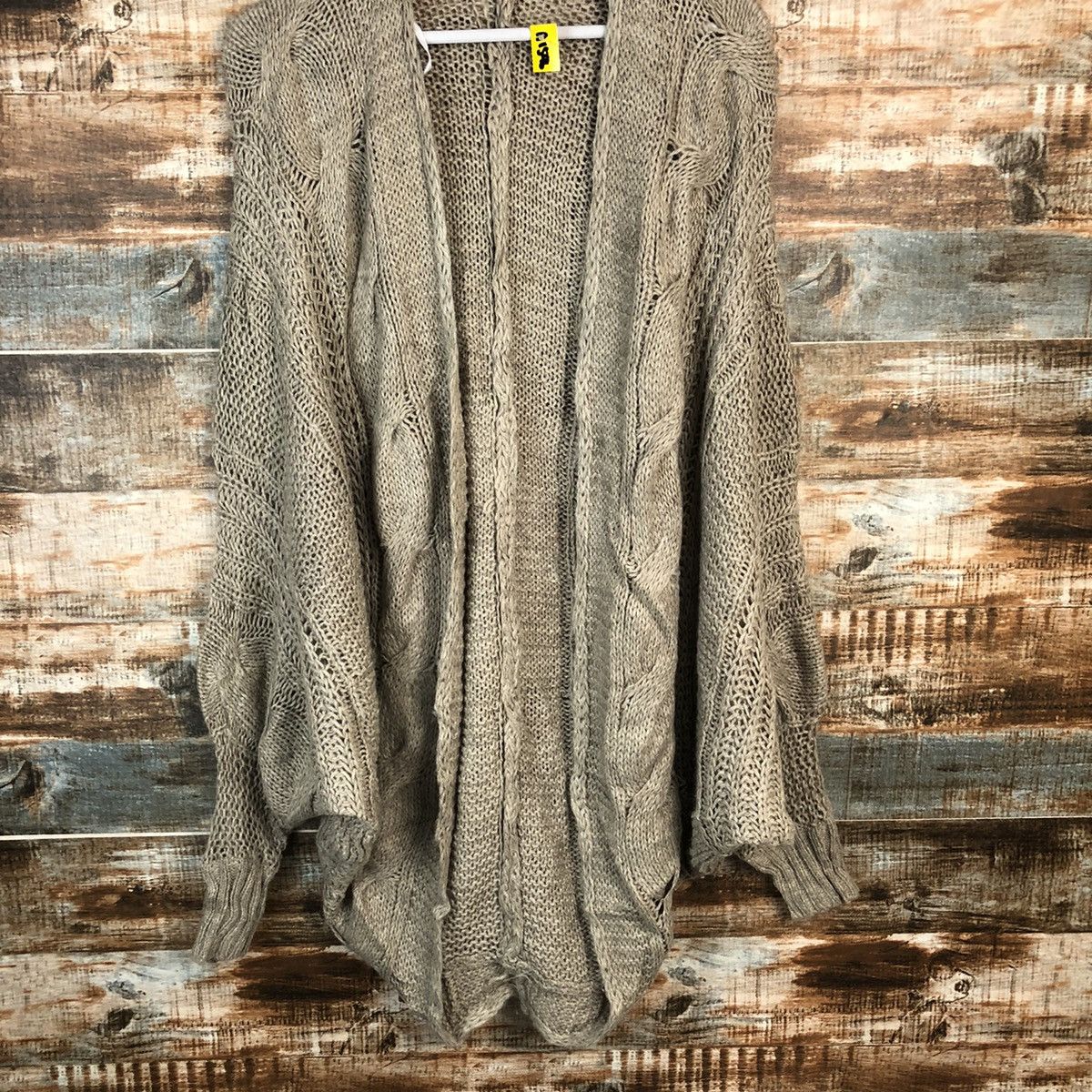 Japanese Brand Putielal Brown Cardigan Knitwear #A1596 Size M / US 6-8 / IT 42-44 - 3 Thumbnail