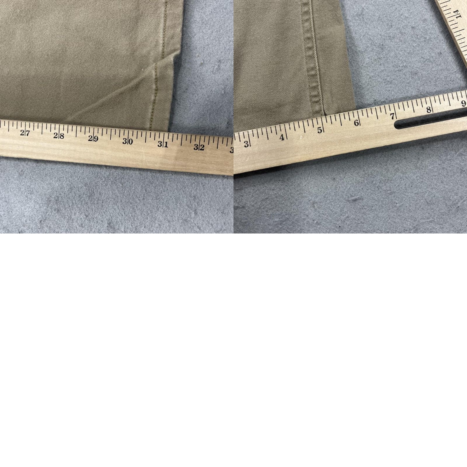 Rag & Bone Rag & Bone Pants Womens 2 Beige Utility Cargo Straight Leg Made USA Zip Pockets Size 26" / US 2 / IT 38 - 8 Thumbnail