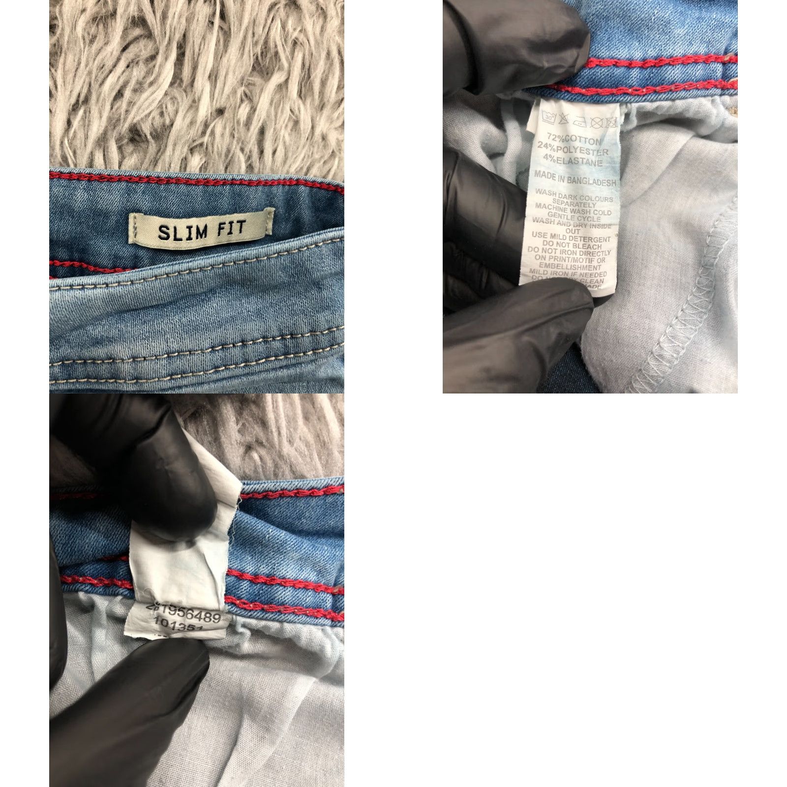 Cherokee Cherokee Slim Fit Jeans Womens Light Blue 32 Slim Denim 5-Pocket Belt Loops Modern American Size 24" / US 00 / IT 34 - 9 Thumbnail