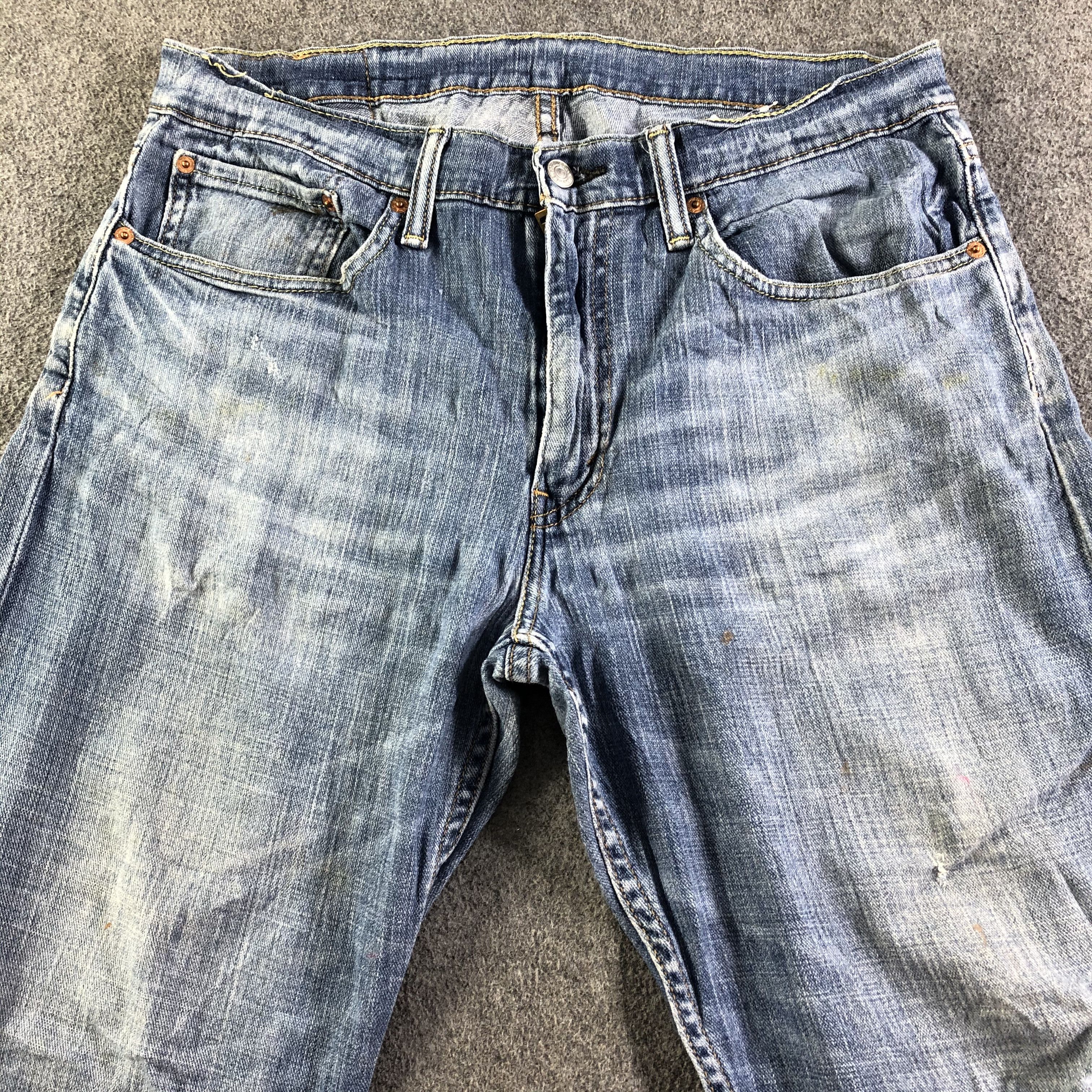 Levi's Vintage Blue Wash Levis 514 Jeans-J4165 Size US 34 / EU 50 - 3 Thumbnail