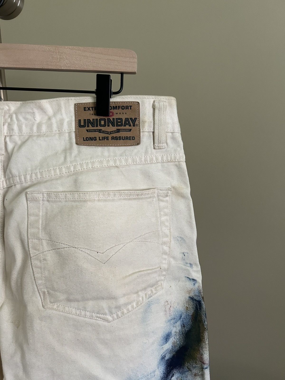 UNIONBAY Y2K UnionBay Thrashed Cutoff Shorts Size US 38 / EU 54 - 4 Thumbnail