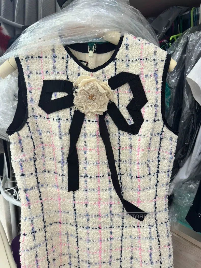 Gucci Gucci Tweed little fragrant style dress Size XS / US 0-2 / IT 36-38 - 3 Thumbnail