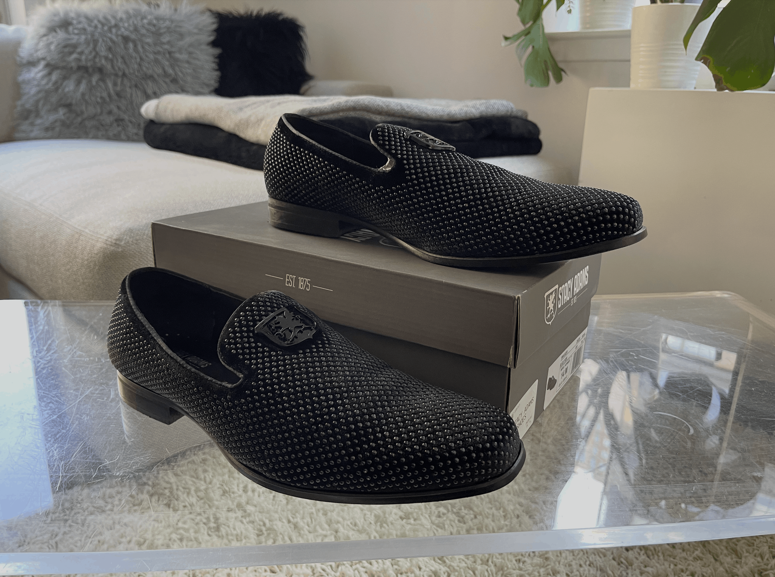 Stacy Adams Swagger Studded Slip On Size US 14 / EU 47 - 1 Thumbnail