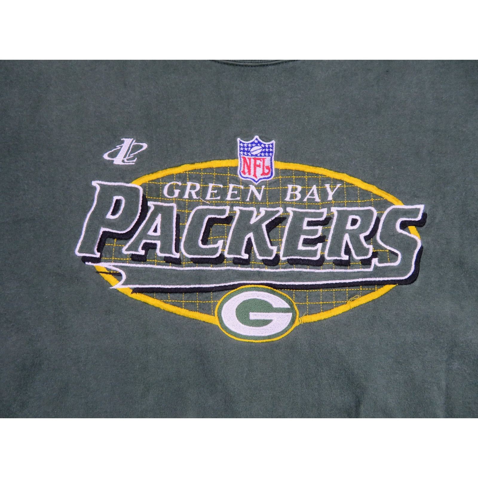 Logo Athletic Green Bay Packers Logo Athletic Green T-shirt Sz 2XL Vintage Size US XXL / EU 58 / 5 - 2 Thumbnail