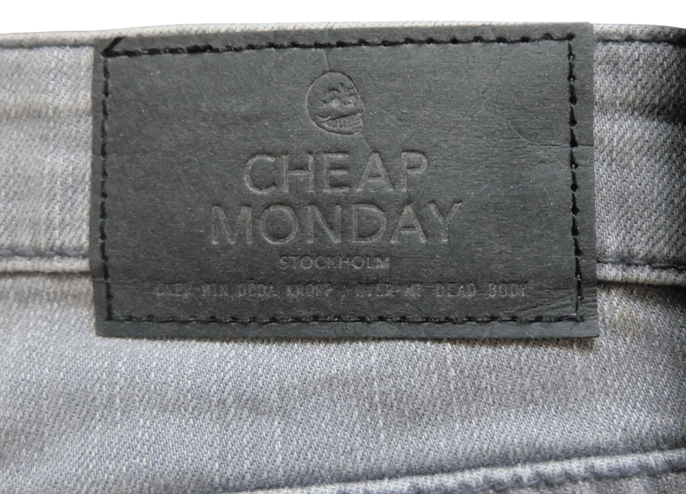 Cheap Monday Cheap Monday Slim Freedom Grey Denim NWT Size 28" / US 6 / IT 42 - 4 Thumbnail