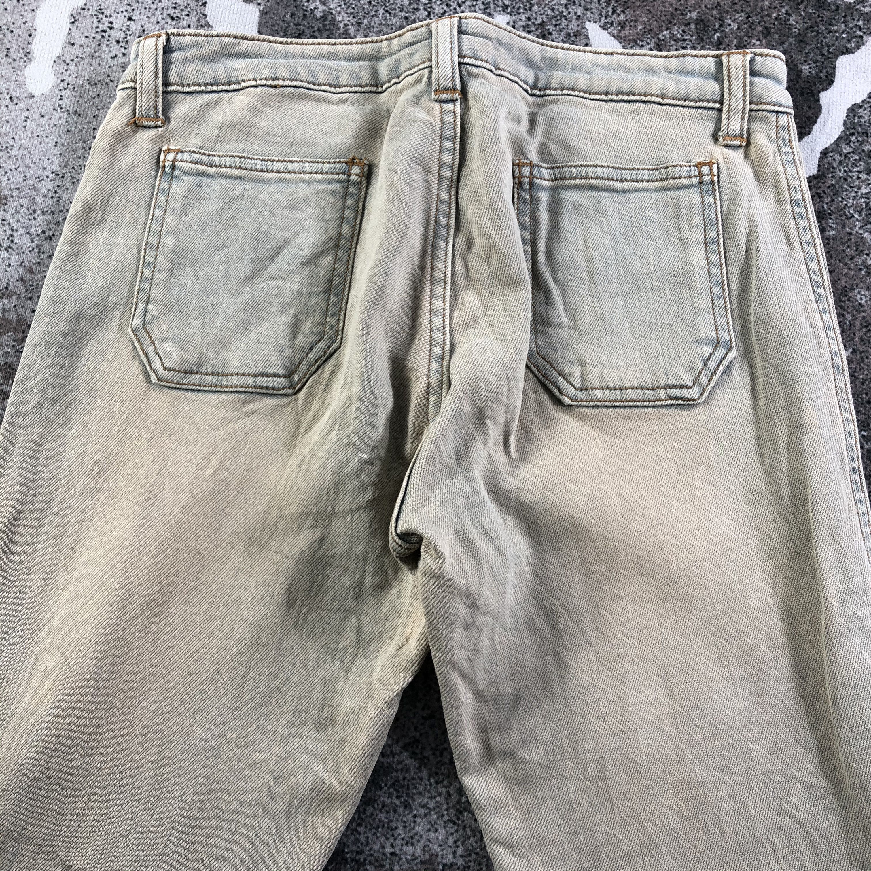 Japanese Brand Vintage Japanese Brand Flared Jeans KJ2076 Size 29" - 4 Thumbnail
