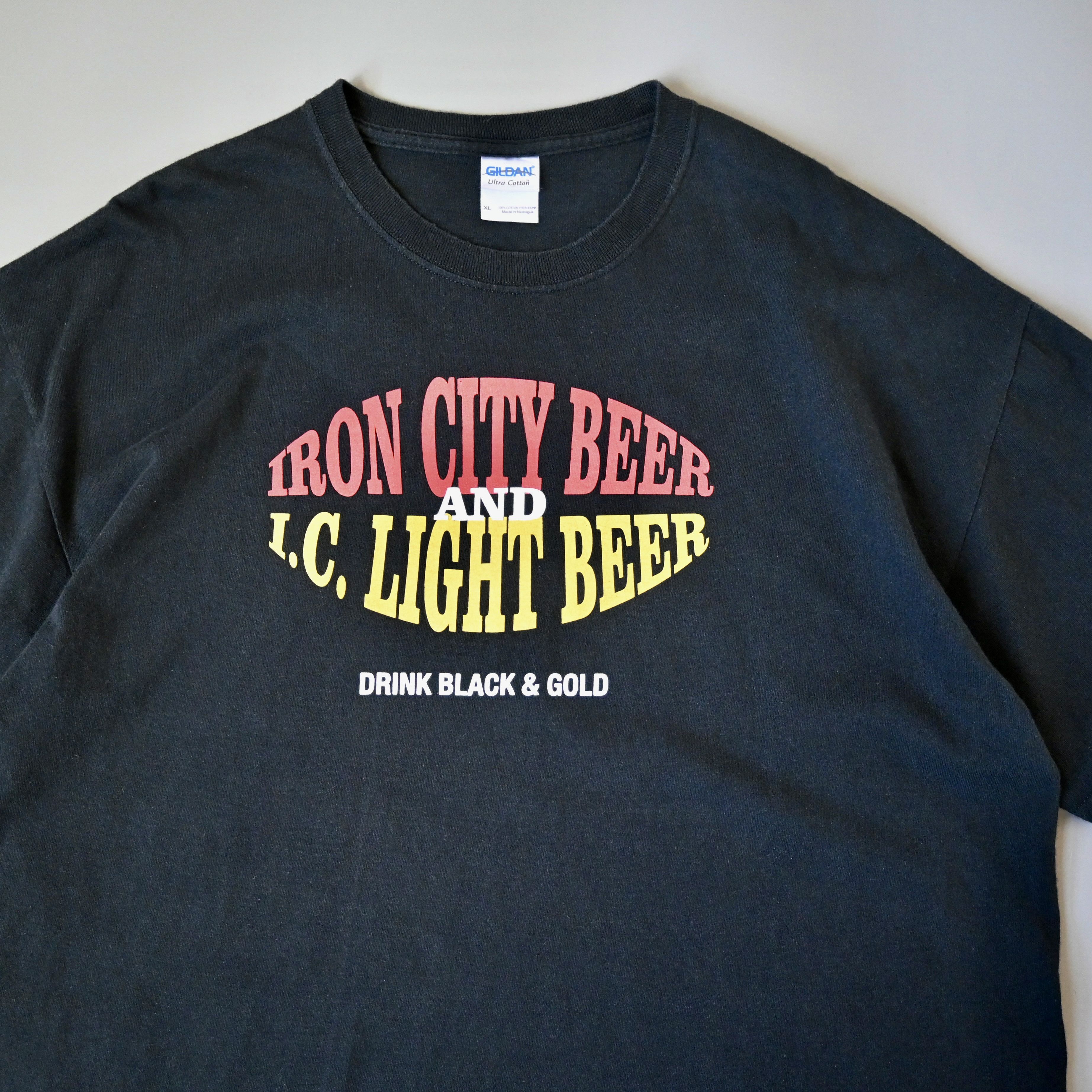 Vintage Vintage IRON CITY BEER I.C. LIGHT BEER t-shirt Size US XL / EU 56 / 4 - 3 Thumbnail