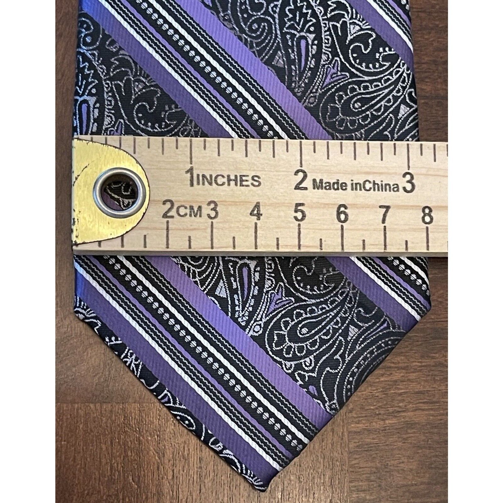 Other Platinum Designs Purple Gray Black Hand Made Polyester China Size ONE SIZE - 4 Thumbnail