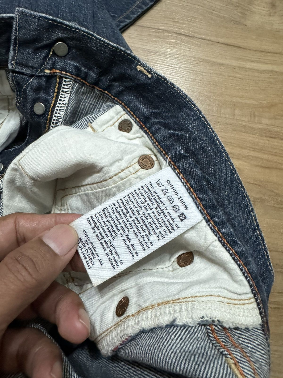 Japanese Brand RNA SELVEDGE JEANS Size US 32 / EU 48 - 4 Thumbnail