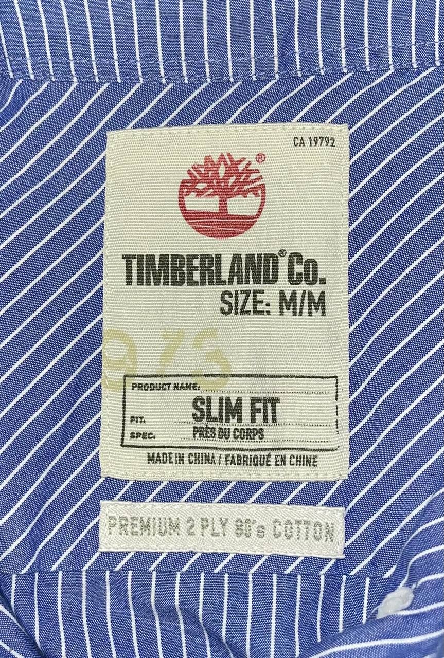 Timberland Timberland Casual Shirt Blue Striped Button Down Long Sleeve Size US M / EU 48-50 / 2 - 5 Thumbnail
