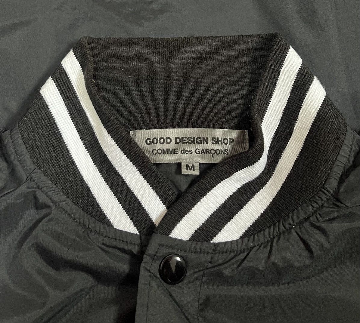 Good design shop cdg AD2015 logo nylon varsity jacket