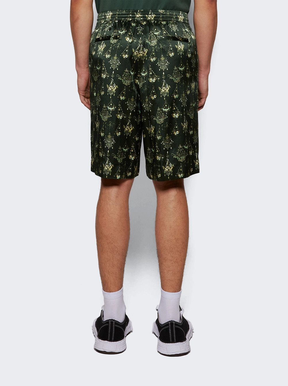Givenchy o1mle0426 Tailored Joggers Shorts in Green Size US 36 / EU 52 - 4 Thumbnail