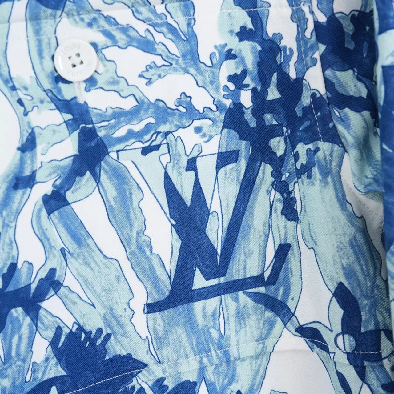 Louis Vuitton LV New Seagrass Logo Long Sleeve Shirt M Brand New Size US M / EU 48-50 / 2 - 4 Thumbnail