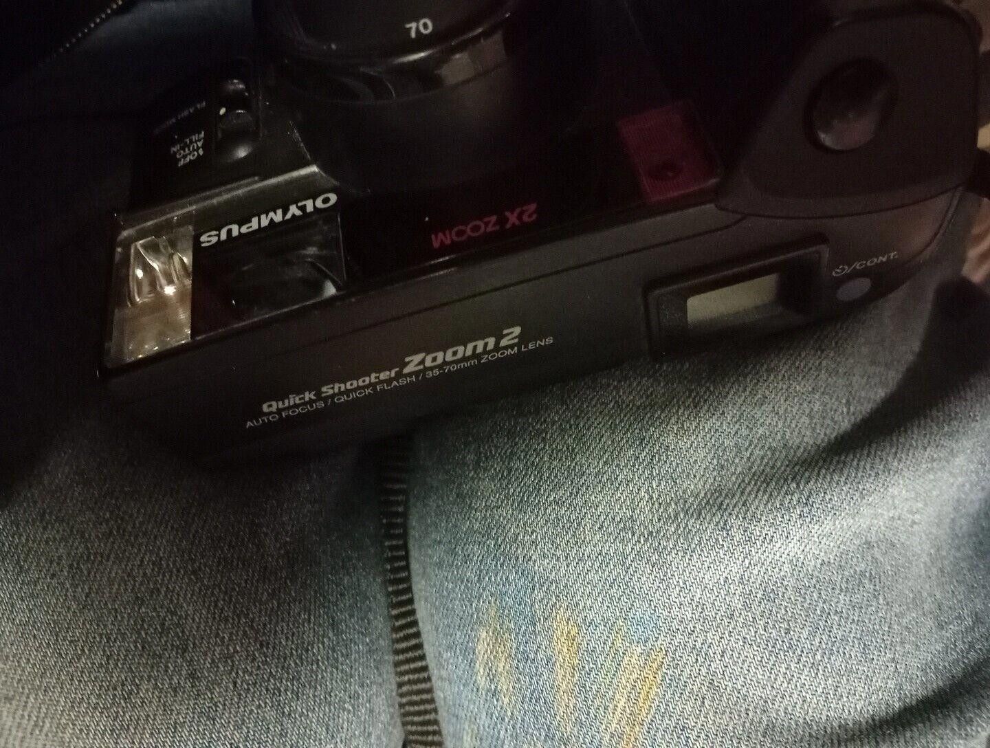 Designer Olympus Quick Shooter Zoom 2 - Vintage Film Camera Size ONE SIZE - 3 Thumbnail