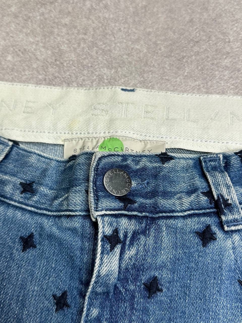 Stella McCartney WMNS Stella McCartney All Over Stars Denim Jeans Size 27" / US 4 / IT 40 - 7 Thumbnail