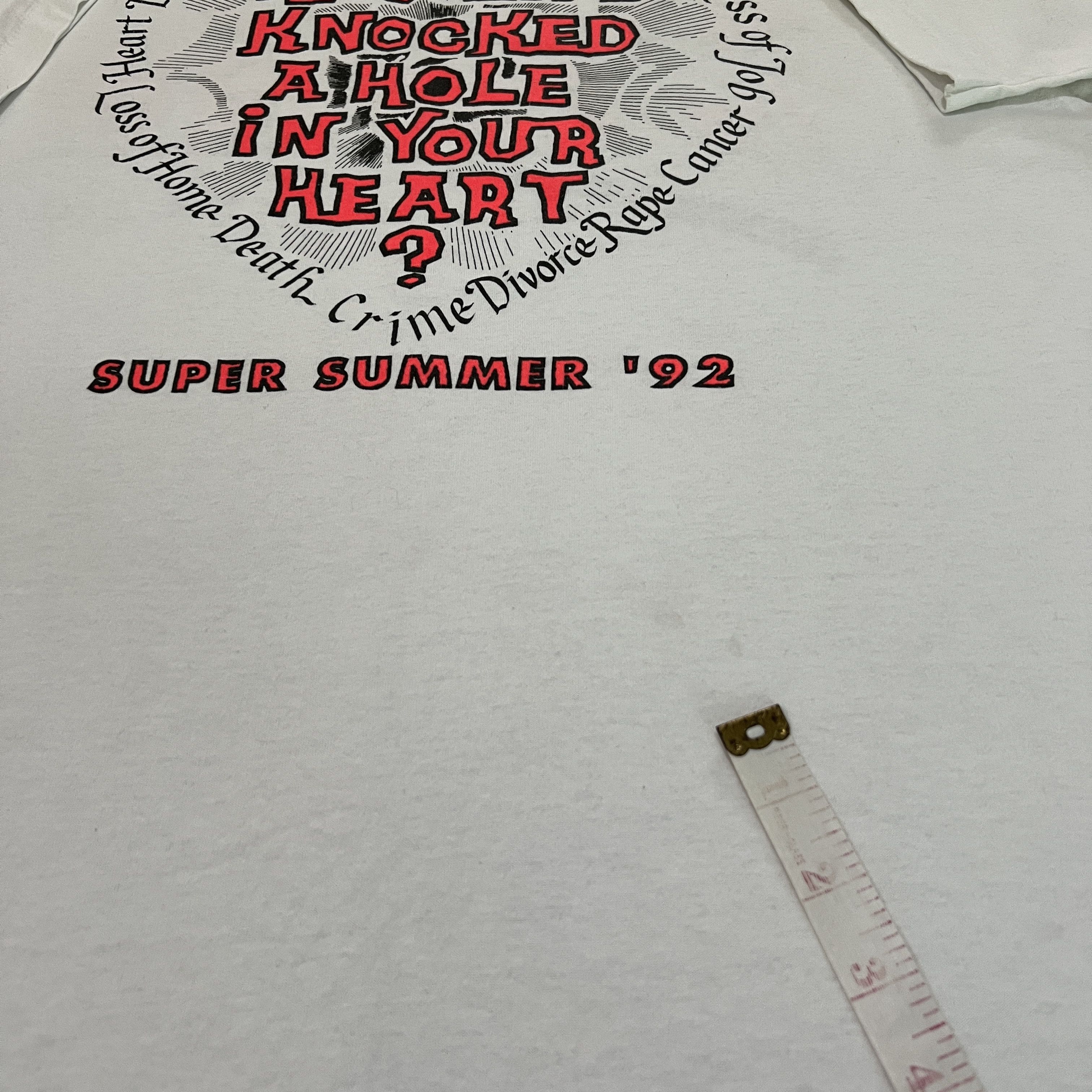 Vintage Vintage 90s Jesus God Holy Bible Promo Tee crime drugs Size US L / EU 52-54 / 3 - 6 Thumbnail