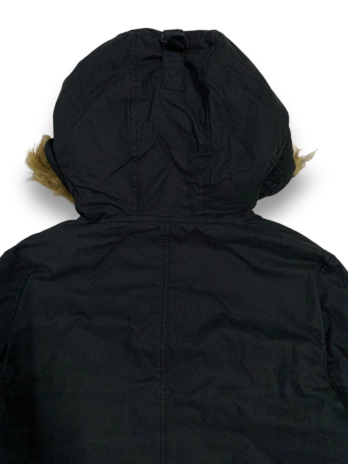 14th Addiction Gap Moonless Night Faux Fur Hooded Bomber Jacket Size US XS / EU 42 / 0 - 13 Thumbnail