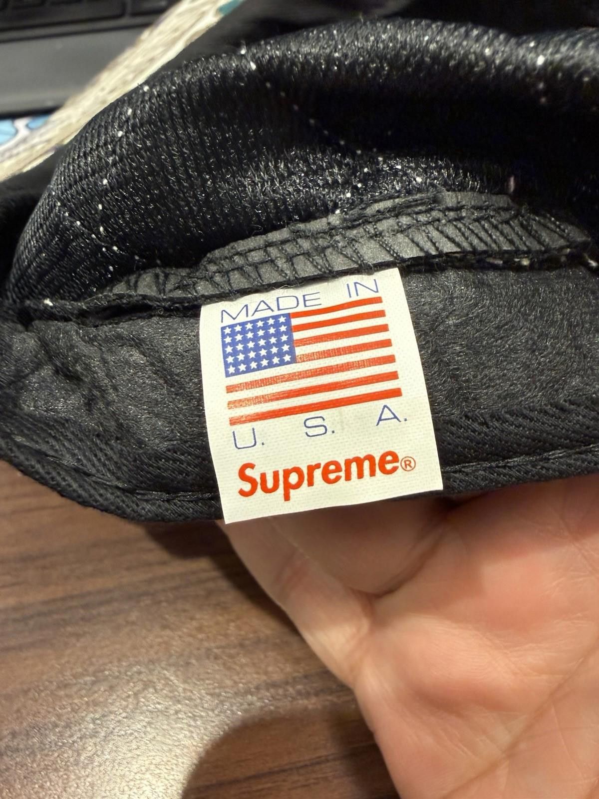 Supreme Supreme Quilted Paradise 5 Panel Camp Hat Box Logo Rare Size ONE SIZE - 4 Thumbnail