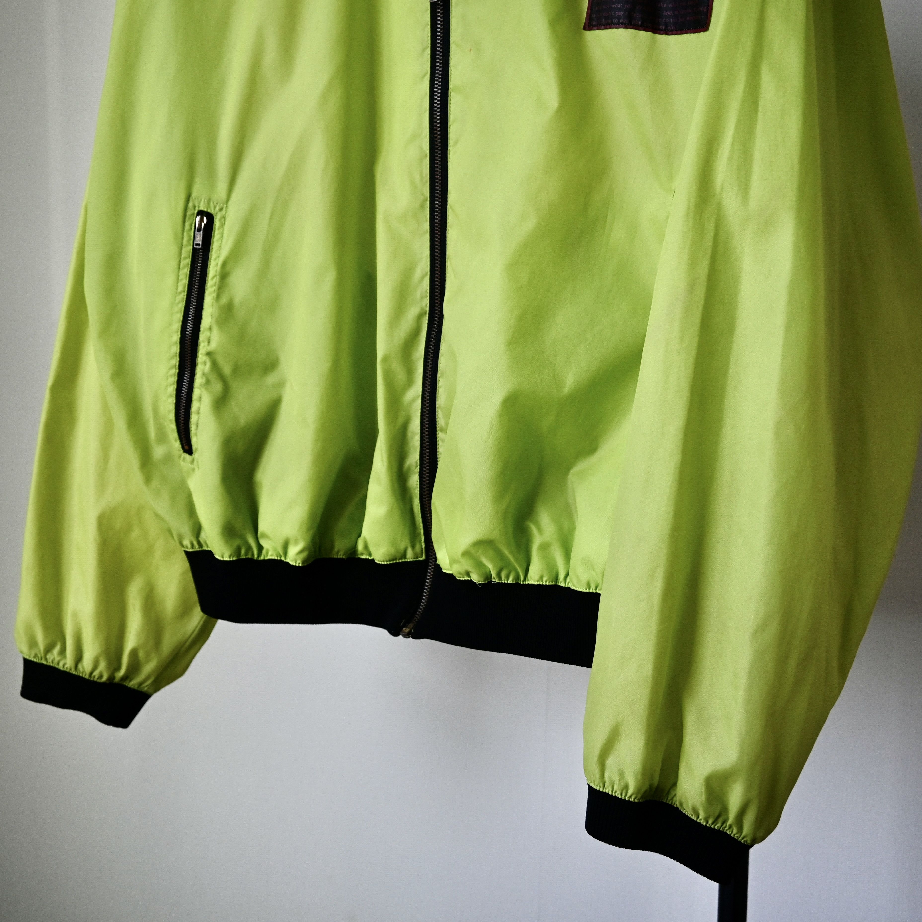 Michiko Koshino London VTG, MICHIKO LONDON Bus Service bomber jacket, yellow green Size US L / EU 52-54 / 3 - 5 Thumbnail
