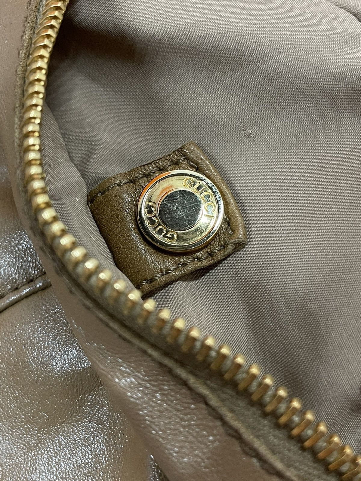 Gucci Runway Opening Fall2000-2001 Gucci Leather Jacket Size US M / EU 48-50 / 2 - 4 Thumbnail