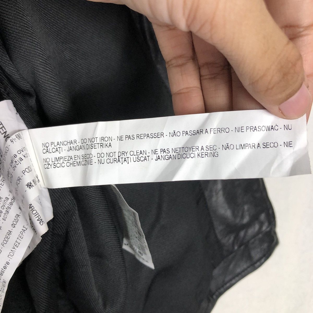 Japanese Brand 🔥Cropped Biker Leather Jacket Bondage Parachute Design Zara Size US S / EU 44-46 / 1 - 24 Thumbnail