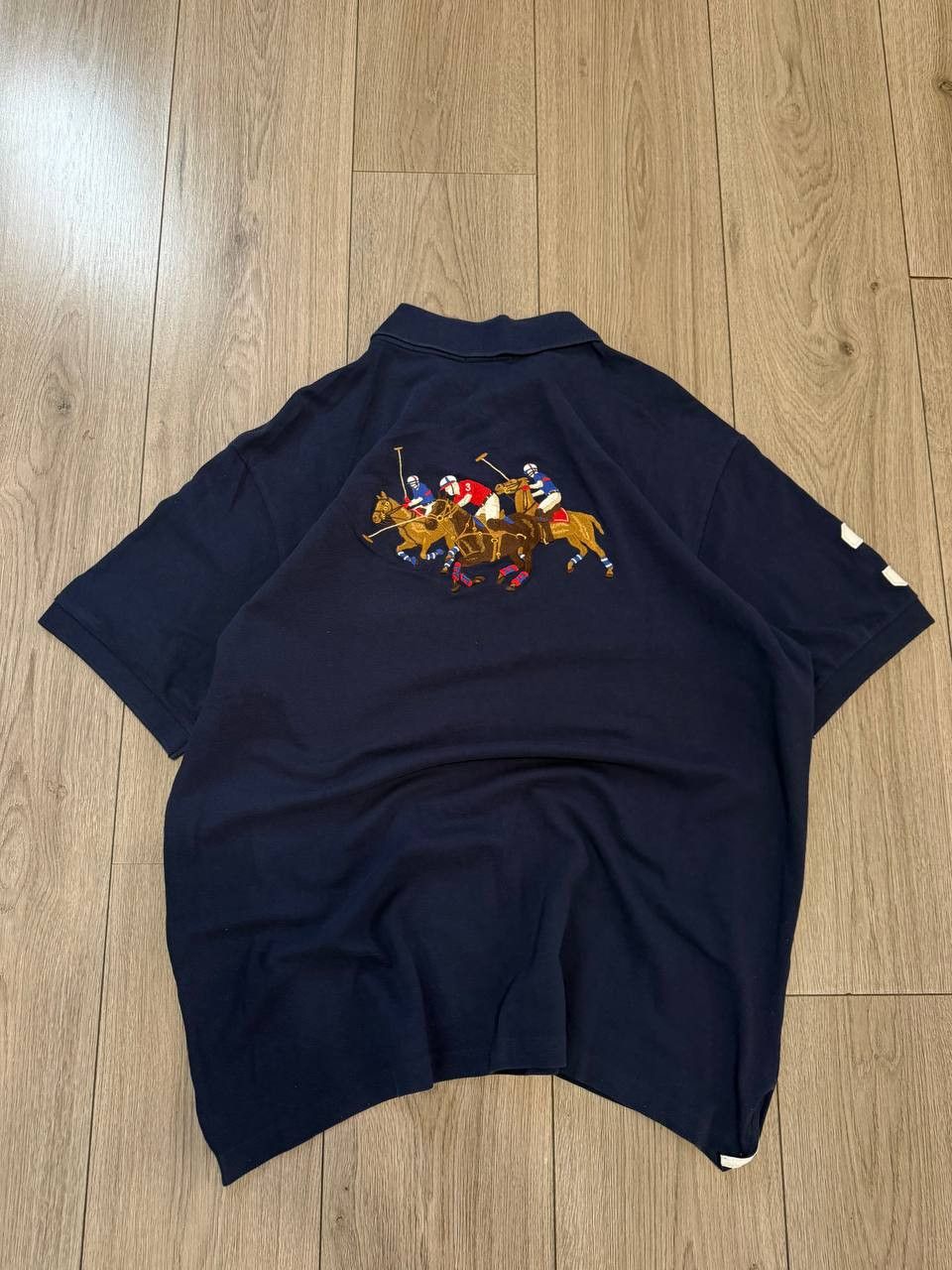 Polo Ralph Lauren Polo Ralph Lauren Men's triple Pony Navy Polo Size XL Size US XL / EU 56 / 4 - 1 Thumbnail