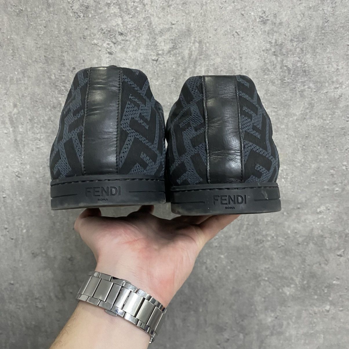 Fendi Fendi Monogram Sneakers Size US 12 / EU 45 - 8 Thumbnail