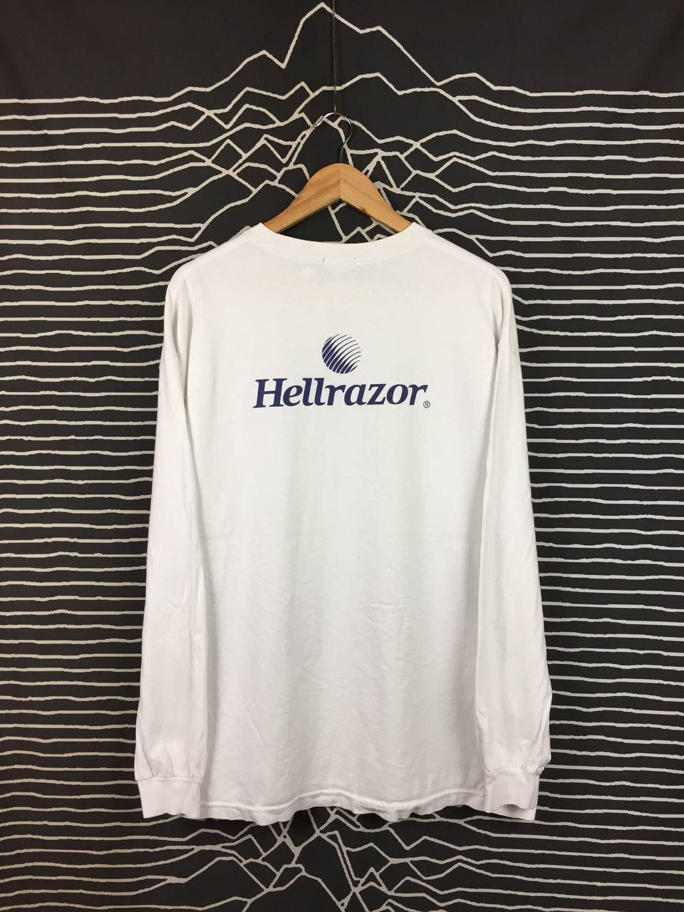 Japanese Brand Hellrazor Japanese Skate Streetwear Brand Long Sleeve Tee Size US XL / EU 56 / 4 - 2 Thumbnail